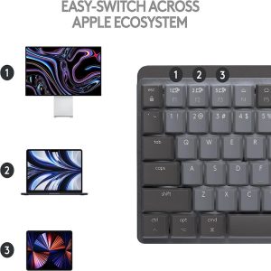 Logitech Mx mini Teclado Mecanico Inalamb Retroilum Tactil Full 920-010846