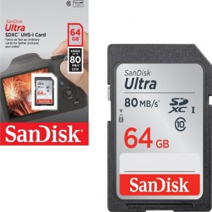 Memoria Sandisk Ultra SDHC-SDXC UHS-I 64Gb SDSDUN4-064G-GN6IN