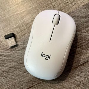 Mouse Logitech Inalámbrico Óptico M220 Silent Blanco