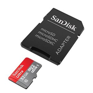 SanDisk Ultra Tarjeta de Memoria microSD con Adaptador SD 32GB SDSQUA4-032G-GN6MA