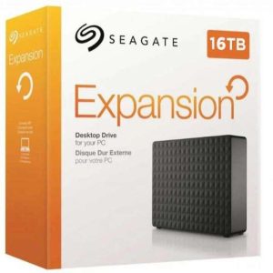 Seagate Expansion Desktop Disco duro externo HDD de 16 TB – USB 3.0 STEB16000400