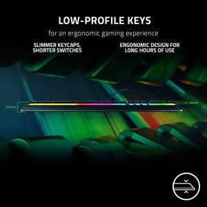 Teclado Gamer Low Profile Us Razer Ornata V3