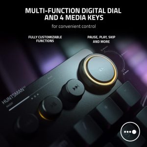 Teclado Razer Huntsman V2 Optico Switch rojo