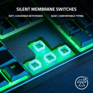 Teclado Razer Ornata V3 X Gaming Low Profile Gaming Keyboard RZ03 04470200 R3U1