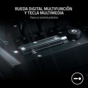 Teclado alambrico mecanico Razer  BlackWidow V3 Switch Verde teclado en español