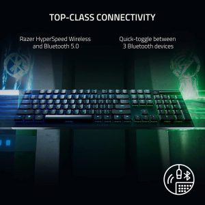 Teclado gamer inalámbrico Razer DeathStalker V2 Pro RZ03 04360200 R3U1