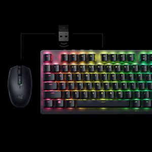 Teclado gamer inalámbrico Razer DeathStalker V2 Pro RZ03 04360200 R3U1