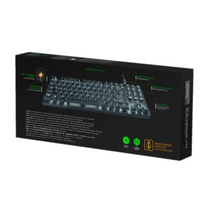 Teclado mecanico alambrico Razer BlackWidow Lite Silencioso Switch naranja Teclado en Ingles