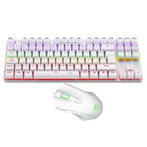 Combo Teclado Y Mouse T-dagger T-tgs005w Advance Force White