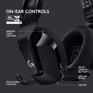 Diadema Logitech Gaming G733 Lightspeed Wireless RGB black