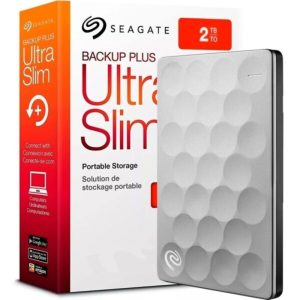 Disco Duro Externo Seagate Backup Plus Ultra Slim Platinum 2TB 3.0 STEH2000100