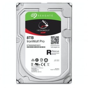 Disco Duro Seagate IronWolf pro 3.5 pulgadas-8TB-SATAIII 7200 rpm ST8000NE001