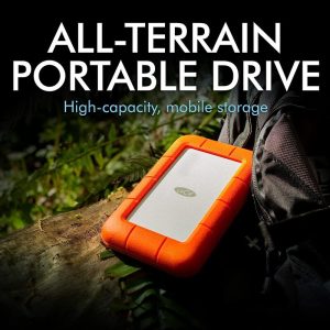 Disco Duro portátil resistente Lacie MINI 4TB USB3.0-2.0 para Mac-PC STFR4000800