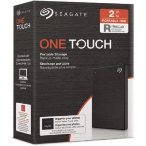 Disco duro externo portátil Seagate One Touch HDD 2TB USB 3.2 STKB2000400