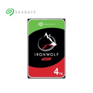 Disco duro interno Seagate IronWolf 4TB  3.5 pulgadas 5900 RPM SATA ST4000VN008