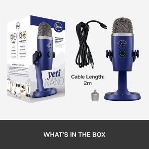 Microfono Logitech Blue Yeti Nanao VividBlue 988-000089