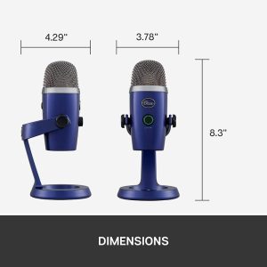 Microfono Logitech Blue Yeti Nanao VividBlue 988-000089