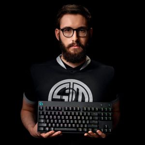 Teclado Gamer logitech GPRO Blueclicky 920-009388