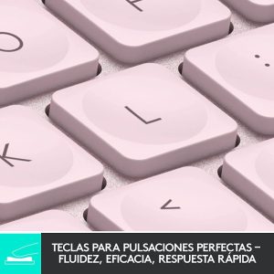 Teclado Logitech MX KEYS Mini Rose