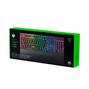 Teclado alambrico mecanico Razer  BlackWidow V3 Switch Verde teclado en español