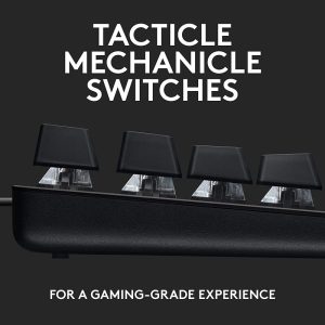 Teclado gamer mecánico G413 TKL 920-010442