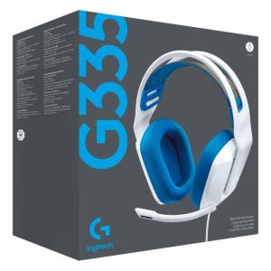 Diadema Logitech Gaming G335 White 981 001017