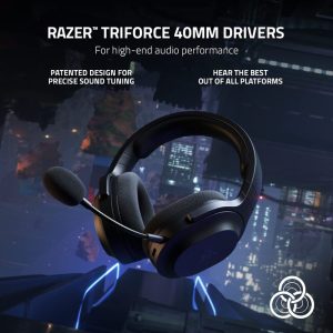 Diadema Razer Barracuda X Black Wireless Multi Platform Gaming and Mobile RZ04-04430100-R3U1