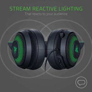 Diadema Razer Kraken Kitty Chroma USB Black RZ04 02980100 R3M1