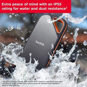 Disco Duro Externo SanDisk 1TB Extreme PRO Portable SSD V2 SDSSDE81-1T00-G25