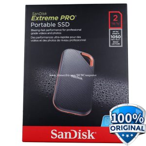 Disco Duro Externo SanDisk 2TB Extreme PRO Portable SSD V2 SDSSDE81-2T00-G25