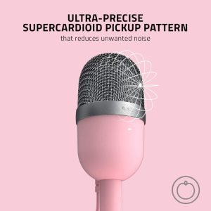 Microfono Razer Seiren Rosa Mini RZ19 03450200 R3M1