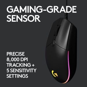 Mouse Gaming Logitech G203 RGB Lightsync 910-005790