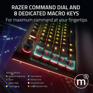 Teclado Razer BlackWidow V4 Pro Mechanical Gaming RZ03 04680200 R3U1