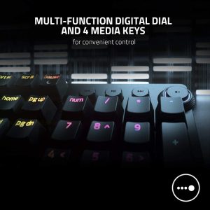 Teclado Razer Huntsman V2 Pro Analógico USB RZ03 03610200 R3U1