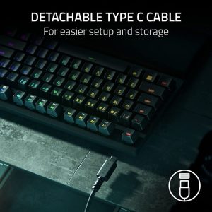 Teclado Razer Huntsman V2 Tenkeyless Optical Gaming RZ03 03940400 R3U1