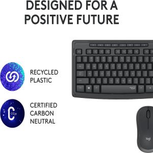 Combo Teclado Y Mouse Logitech Mk295 Inalambrico Usb Wireless