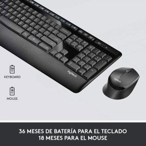 Combo Teclado Y Mouse Logitech Mk345 Inalambrico Usb