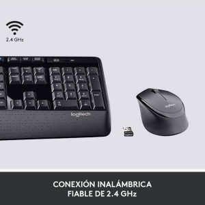 Combo Teclado Y Mouse Logitech Mk345 Inalambrico Usb
