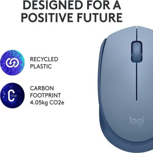 Mouse Logitech M170 wireless Blue Gray 910 006863