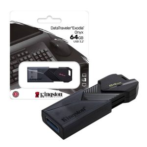 Memoria USB Kingston DataTraveler 64gb Exodia Onyx Thumb Drive