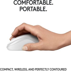 Mouse Logitech M240 Silent Bluetooth White
