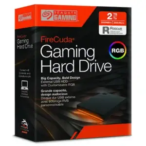 Disco Duro Externo Firecuda Gaming Hdd De 2 Tb Stkl2000400 Color Negro