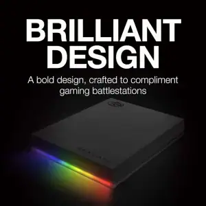 Disco Duro Externo Seagate Firecuda 1tb Gaming Rgb Usb 3.2