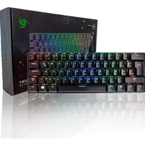 Teclado VSG Mintaka Negro Marrón 60%