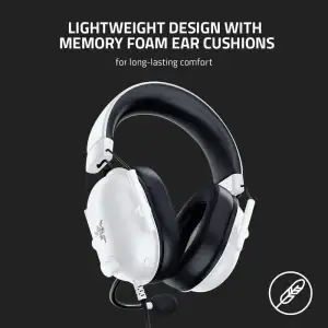 Audifonos Razer Blackshark V2 X White