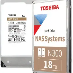 Disco Duro Interno Toshiba NAS N300 18TB