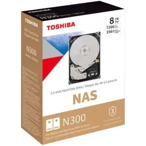 Disco Duro Interno Toshiba NAS N300 8TB