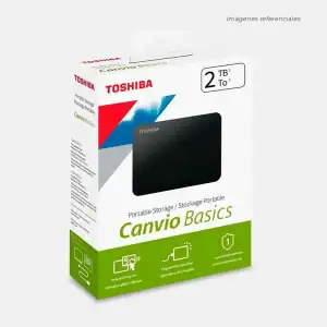 Disco Externo Toshiba Canvio Basics 2tb Negro