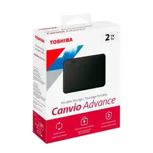 Disco duro externo Toshiba Canvio Advance 2TB Negro