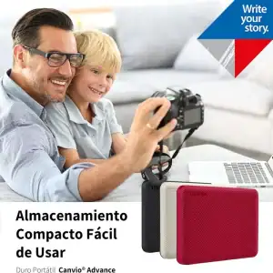 Disco duro externo Toshiba Canvio Advance 2TB Negro